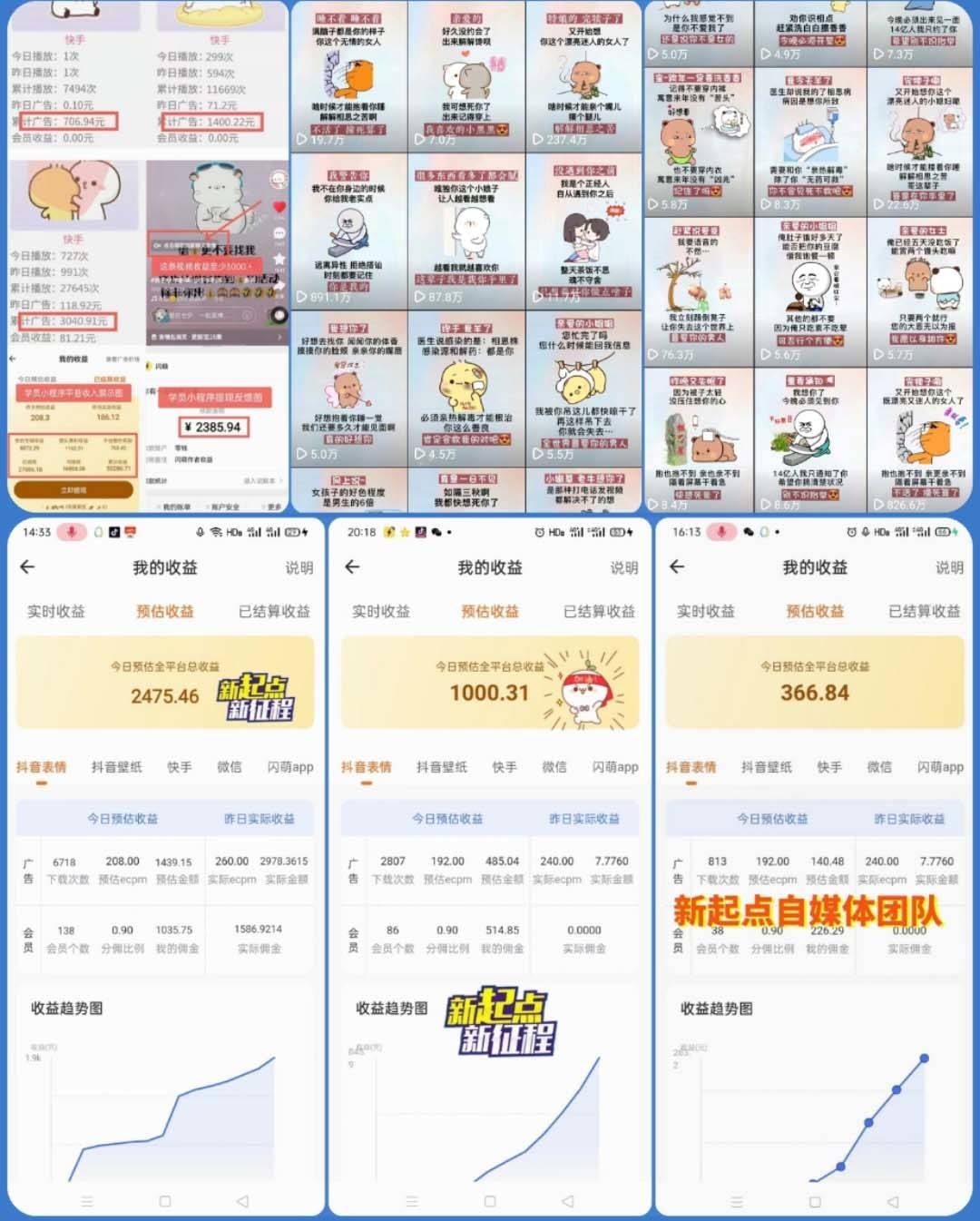 图片[2]-动态背景表情包取图小程序，1万播放量收益10~15元，一条大热门赚几千上万-续财库