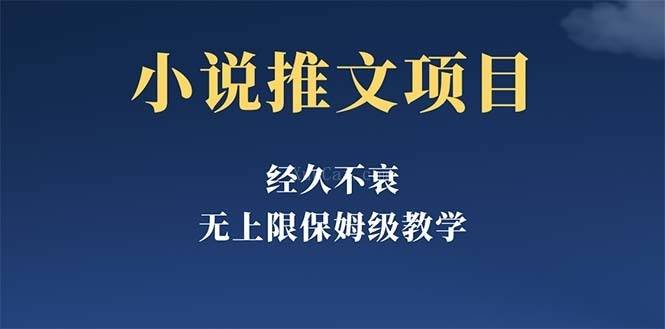 经久不衰的小说推文项目，单号月5-8k，保姆级教程，纯小白都能操作-续财库