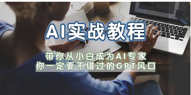 AI实战教程，带你从小白成为AI专家，你一定要不错过的G-P-T风口-续财库