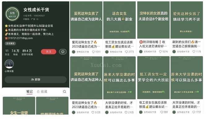 图片[3]-小红书各行业引流玩法，从养号到制作到引流等，一条龙分享给你-续财库