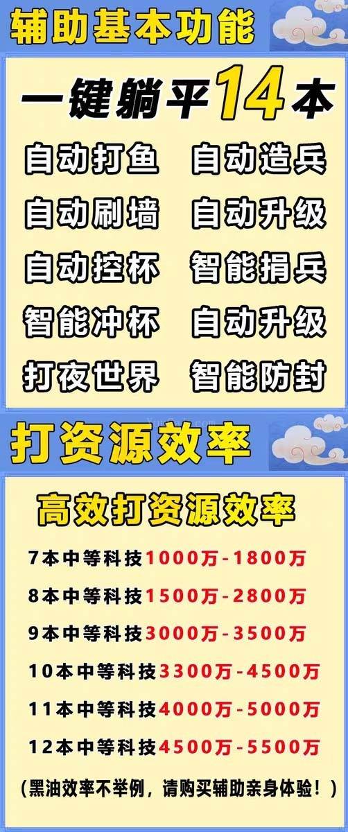 图片[6]-最新coc部落冲突辅助脚本，自动刷墙刷资源捐兵布阵宝石【永久脚本+教程】-续财库