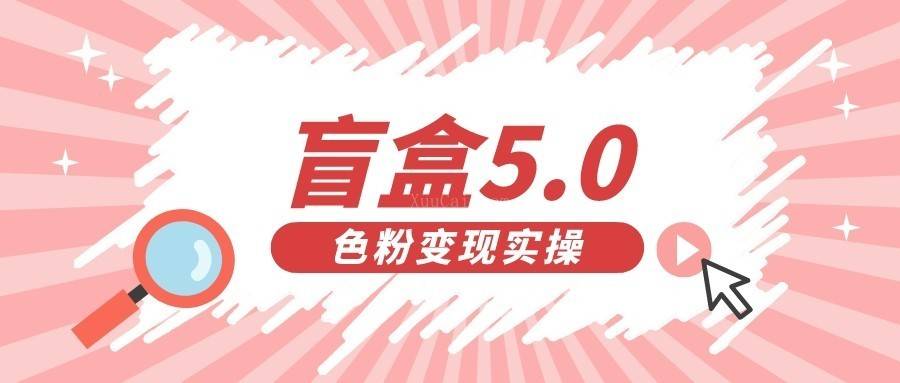 盲盒交友变现5.0（色粉变现）日入500+-续财库