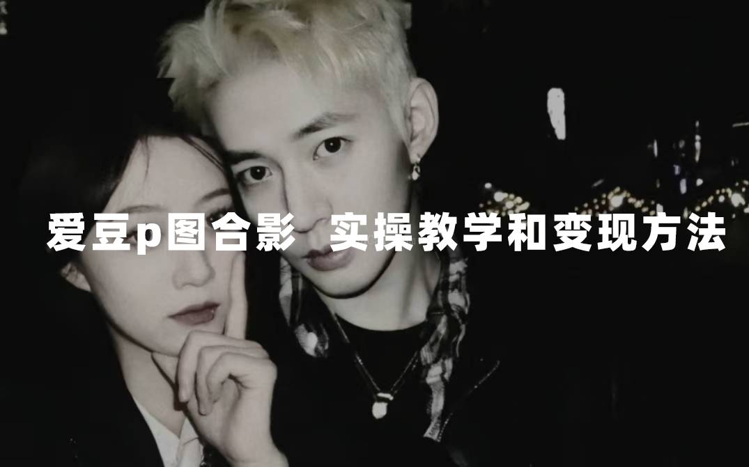 最新玩法 与爱豆p图合照爆火 10分钟教会你 实操日入300+-续财库