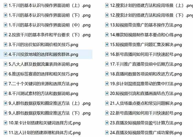 图片[3]-2023巨量千川小白到高手：推广逻辑 计划搭建 搭建思路等(教程+图文+配套)-续财库