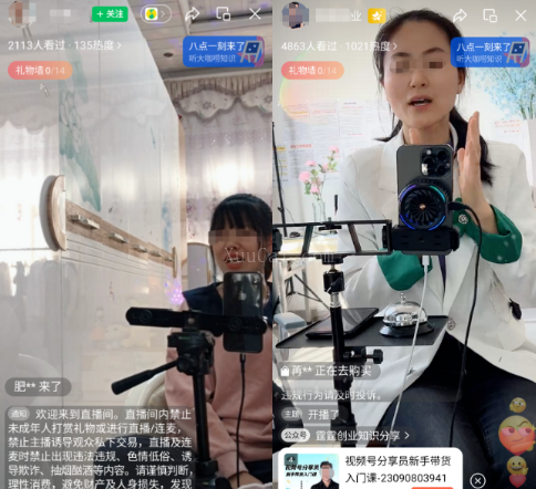 【揭秘】视频号直播冷门项目：低成本高收益，一场直播收益1000+-续财库