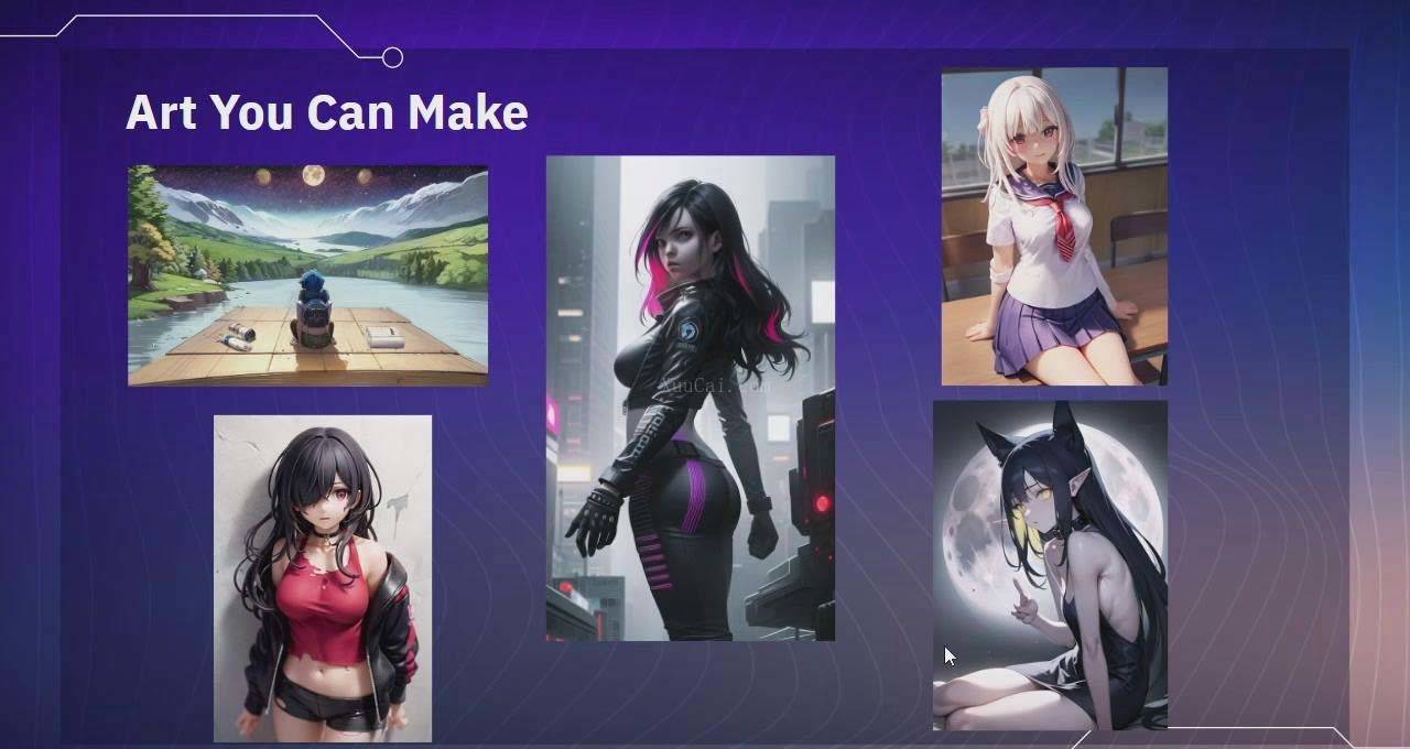 图片[7]-利用Stable Diffusion创建动漫艺术图像使用AI绘画赚钱-中英字幕-续财库