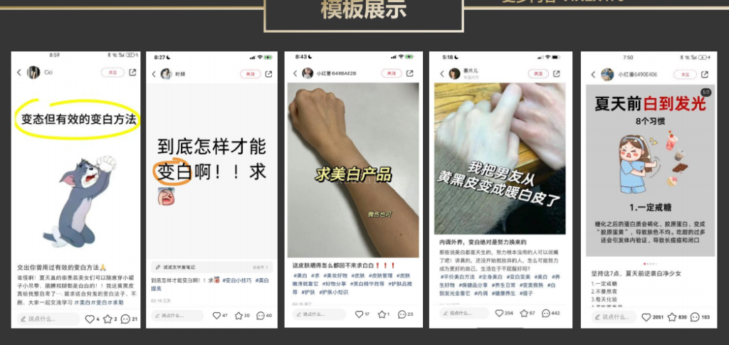 美白护肤赛道自热sop